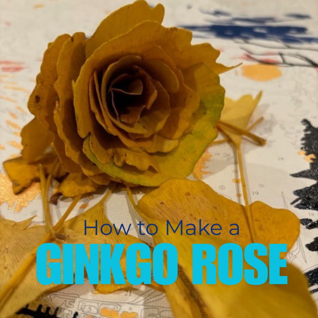 How to Make a Ginkgo Leaf Rose