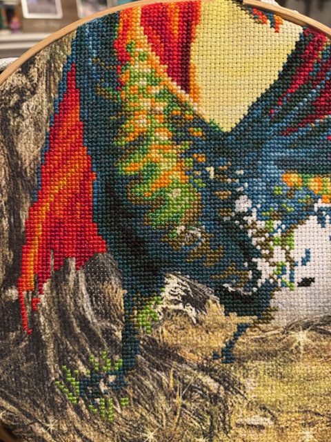 A Little Dotting, A Little Stitching